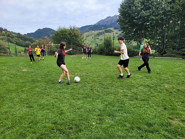Fussballtraining mit Herr Della Casa